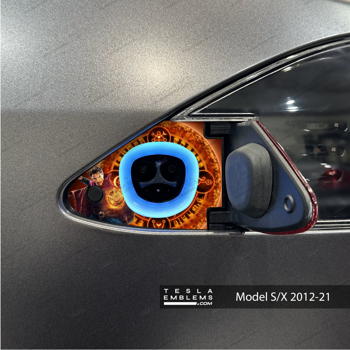 Dr Strange Tesla Charge Port Wrap | Model S