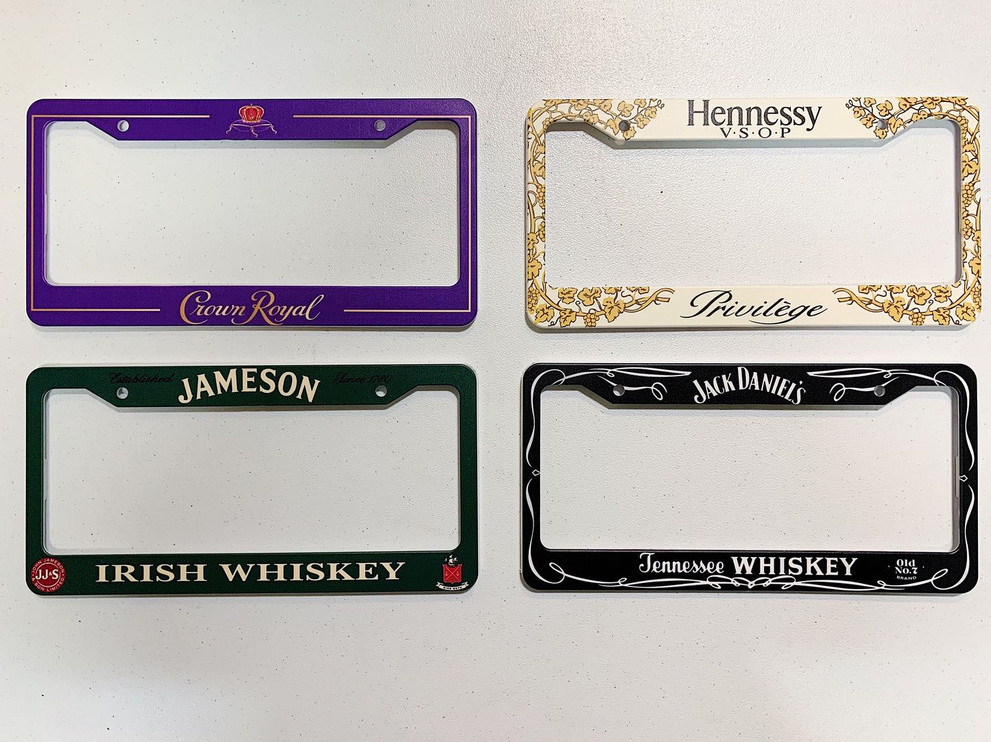Illumaesthetic - Dark Liquor Drink Plate Frames