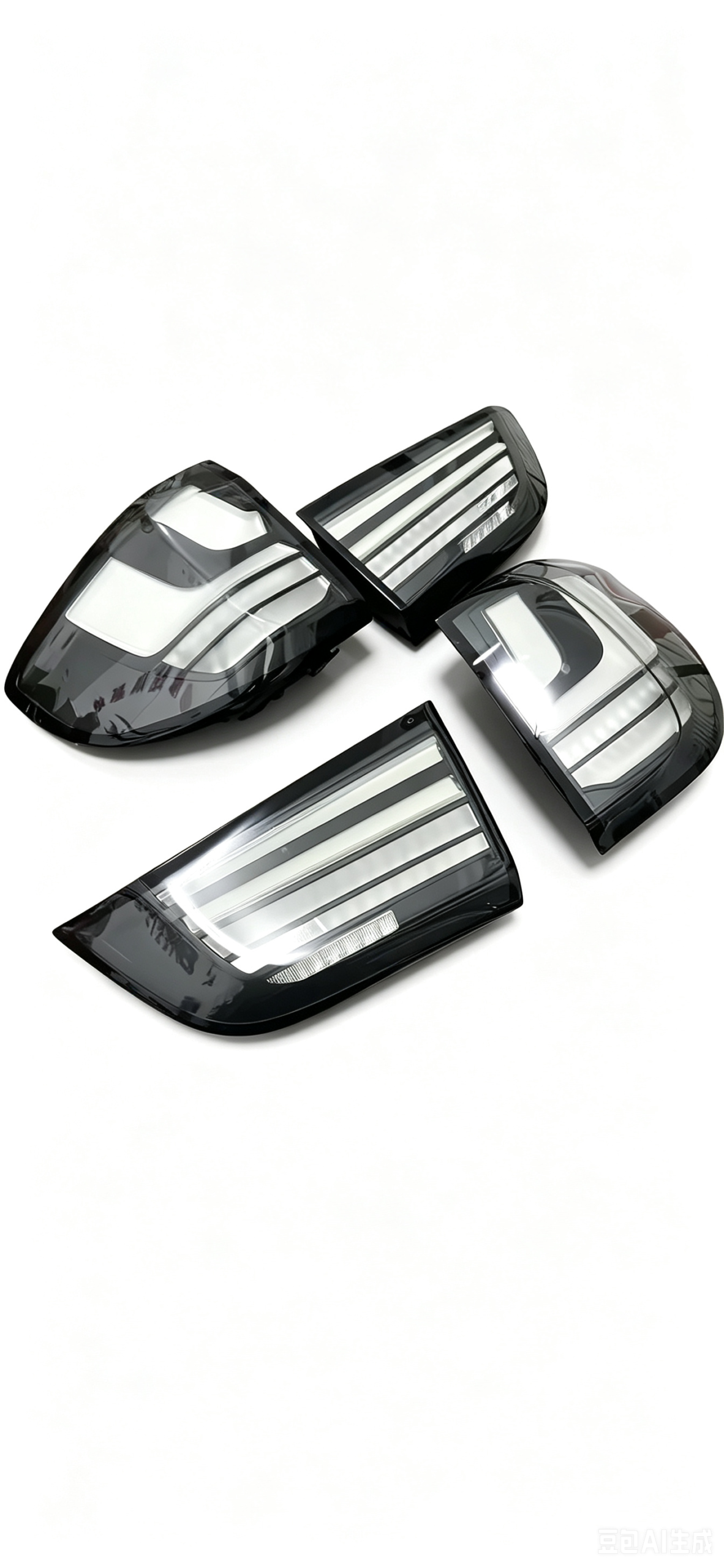 BMW X5 (Previous Gen) clear venom-style tail lights by JIEAN Lights – photo 3