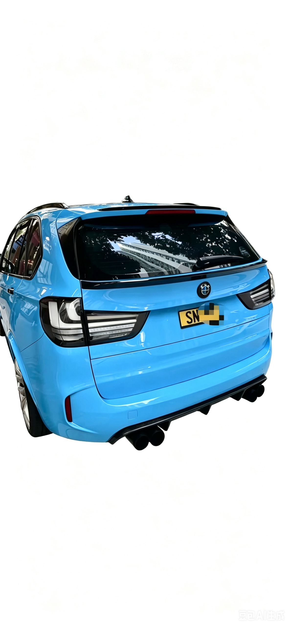 BMW X5 (Previous Gen) clear venom-style tail lights by JIEAN Lights – photo 4