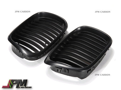 [JPMCarbon] Front Kidney Grille Fits For 1996-2003 BMW E39 5-Series & M5 Only.