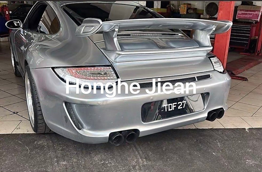 Porsche 911 clear silver-housing tail lights by JIEAN Lights – photo 1