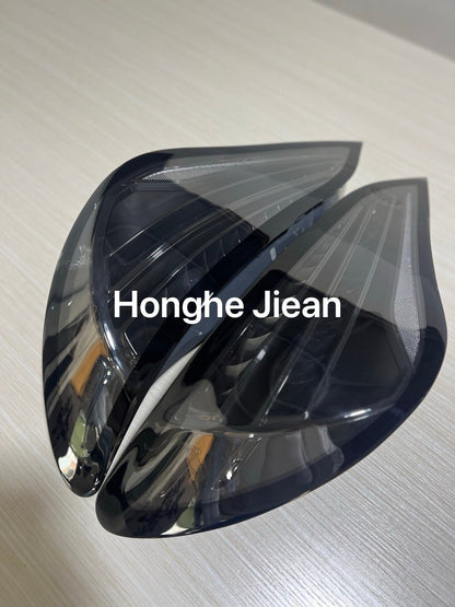 Mercedes-Benz CLS 45 clear black-housing tail lights by JIEAN Lights – photo 2