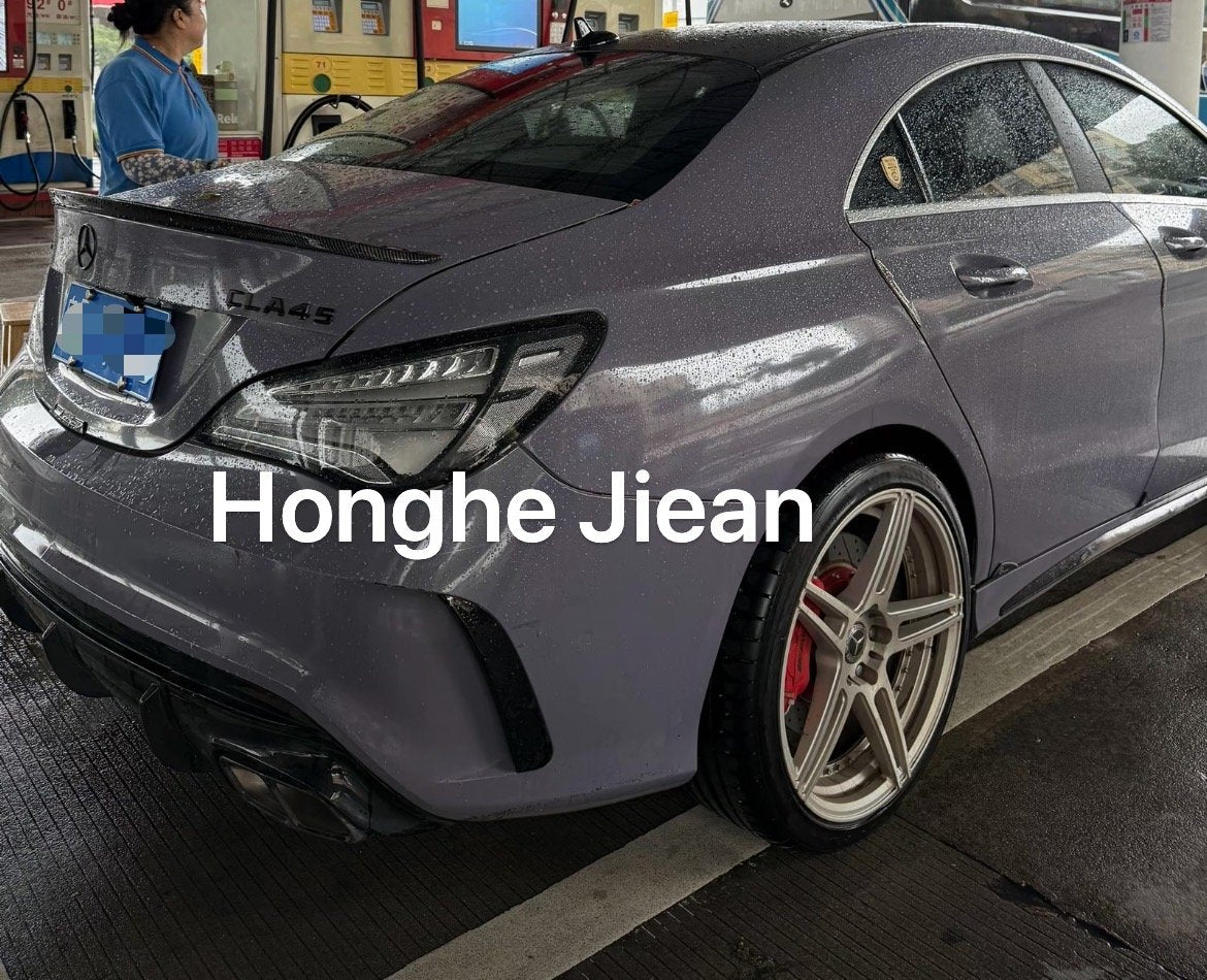 Mercedes-Benz CLS 45 clear black-housing tail lights by JIEAN Lights – photo 5