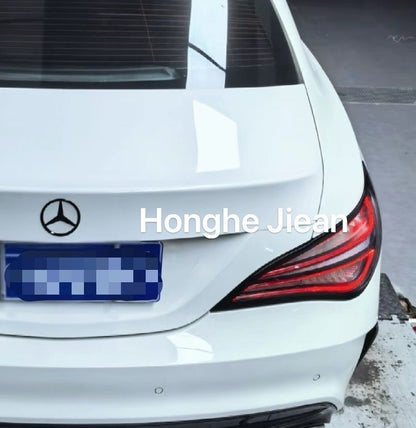 Mercedes-Benz CLS 45 clear black-housing tail lights by JIEAN Lights – photo 1