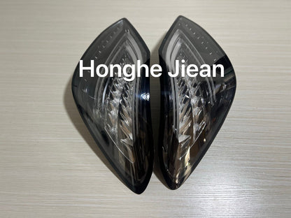Mercedes-Benz C-Class clear black-housing tail lights by JIEAN Lights – photo 2