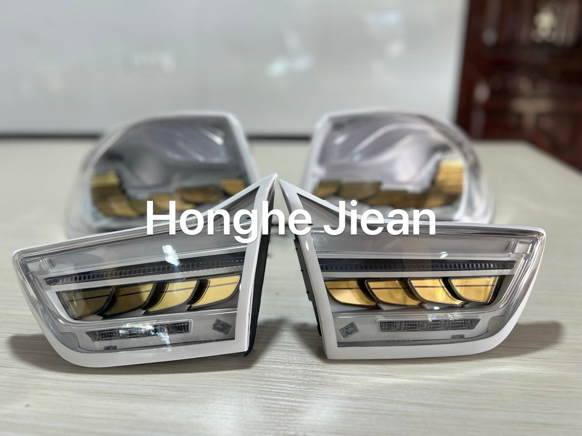 BMW M4 clear white-housing tail lights by JIEAN Lights – photo 2