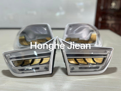 BMW M4 clear white-housing tail lights by JIEAN Lights – photo 2