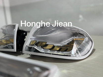 BMW M4 clear white-housing tail lights by JIEAN Lights – photo 3