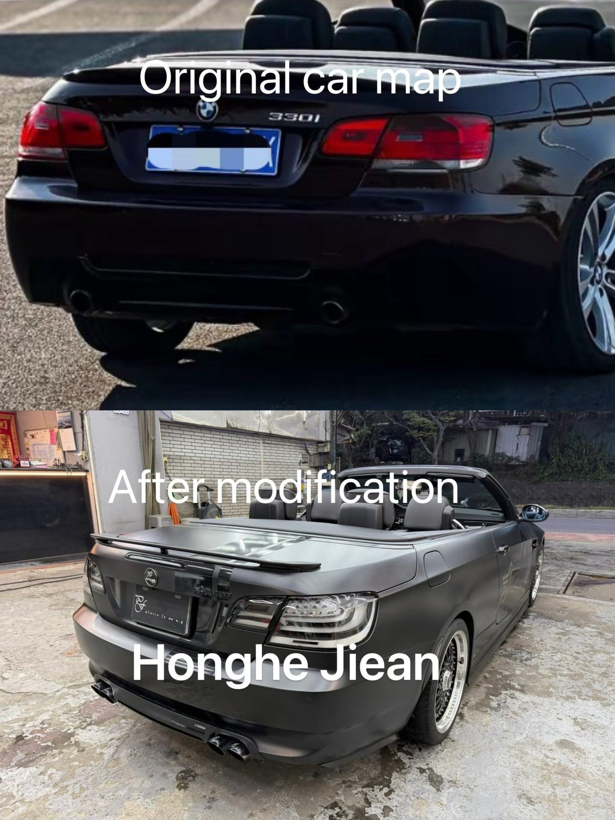 BMW clear black-housing tail lights by JIEAN Lights – photo 2