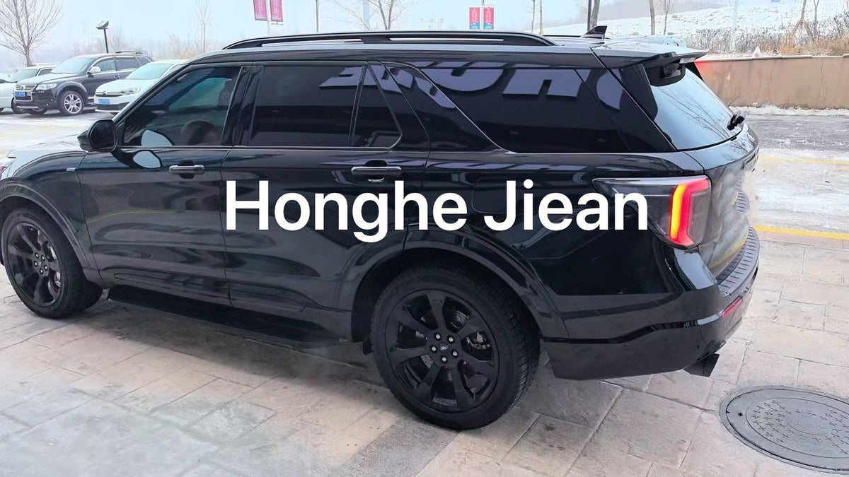 Ford Explorer clear black-housing tail lights by JIEAN Lights – photo 2