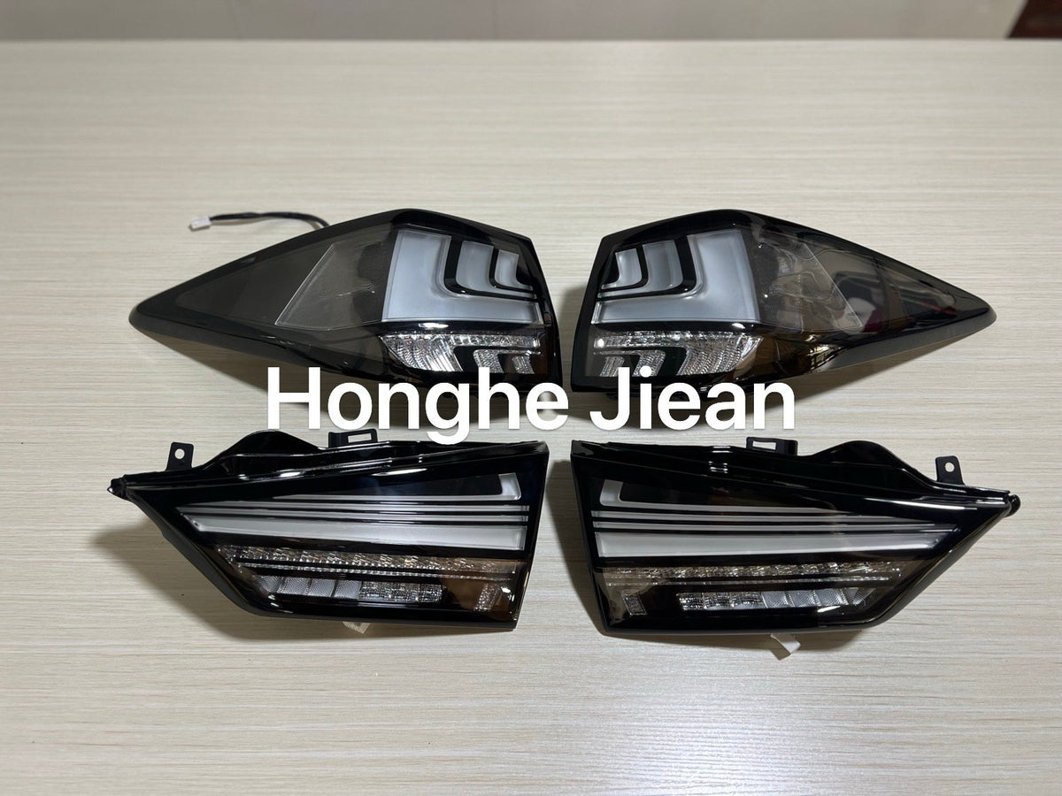 Lexus clear black-housing tail lights by JIEAN Lights – photo 2