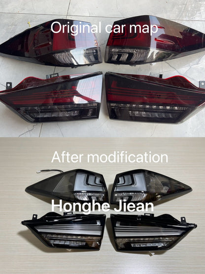Lexus clear black-housing tail lights by JIEAN Lights – photo 6