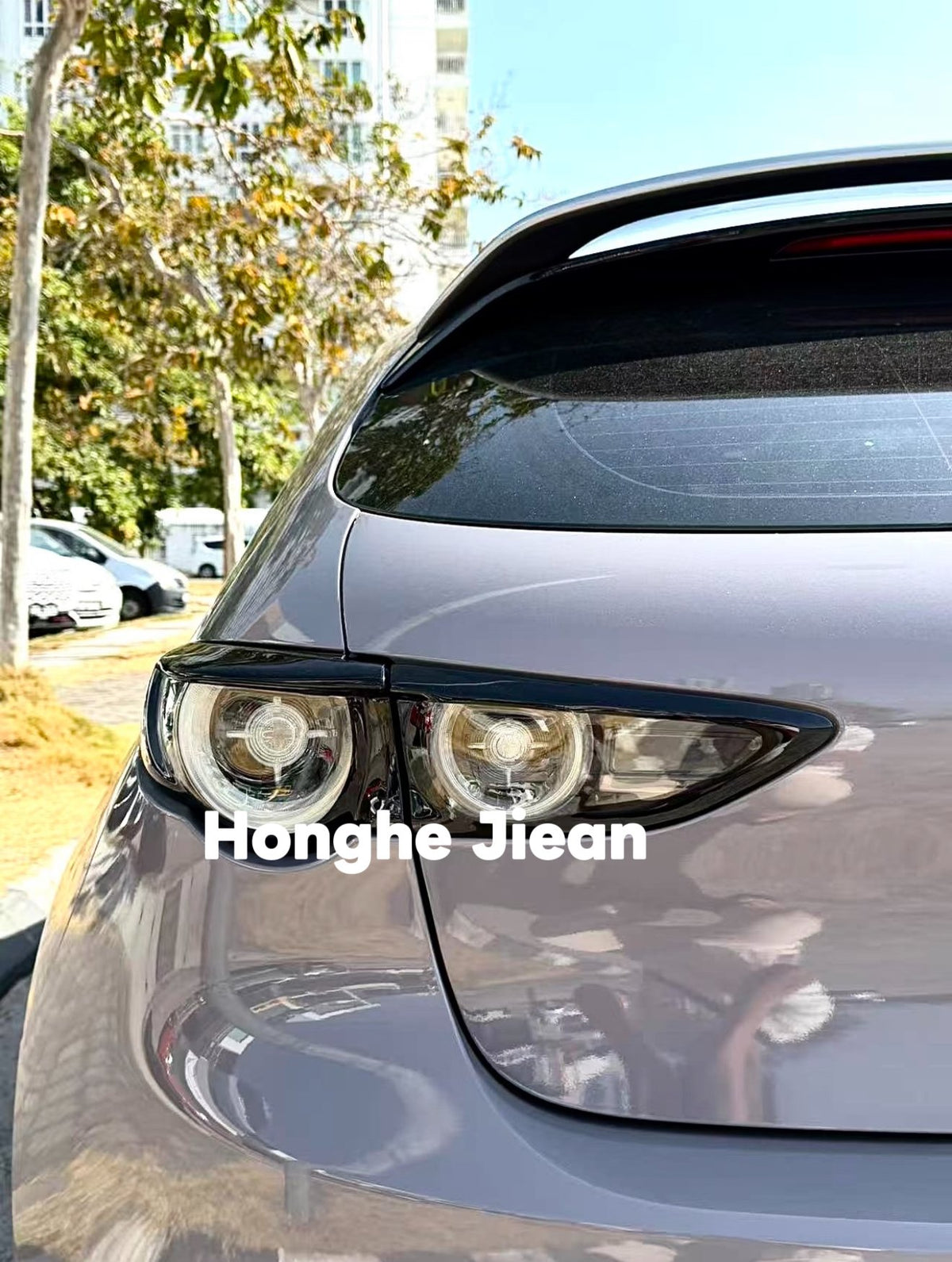 Mazda 3 clear venom-style tail lights by JIEAN Lights – photo 1