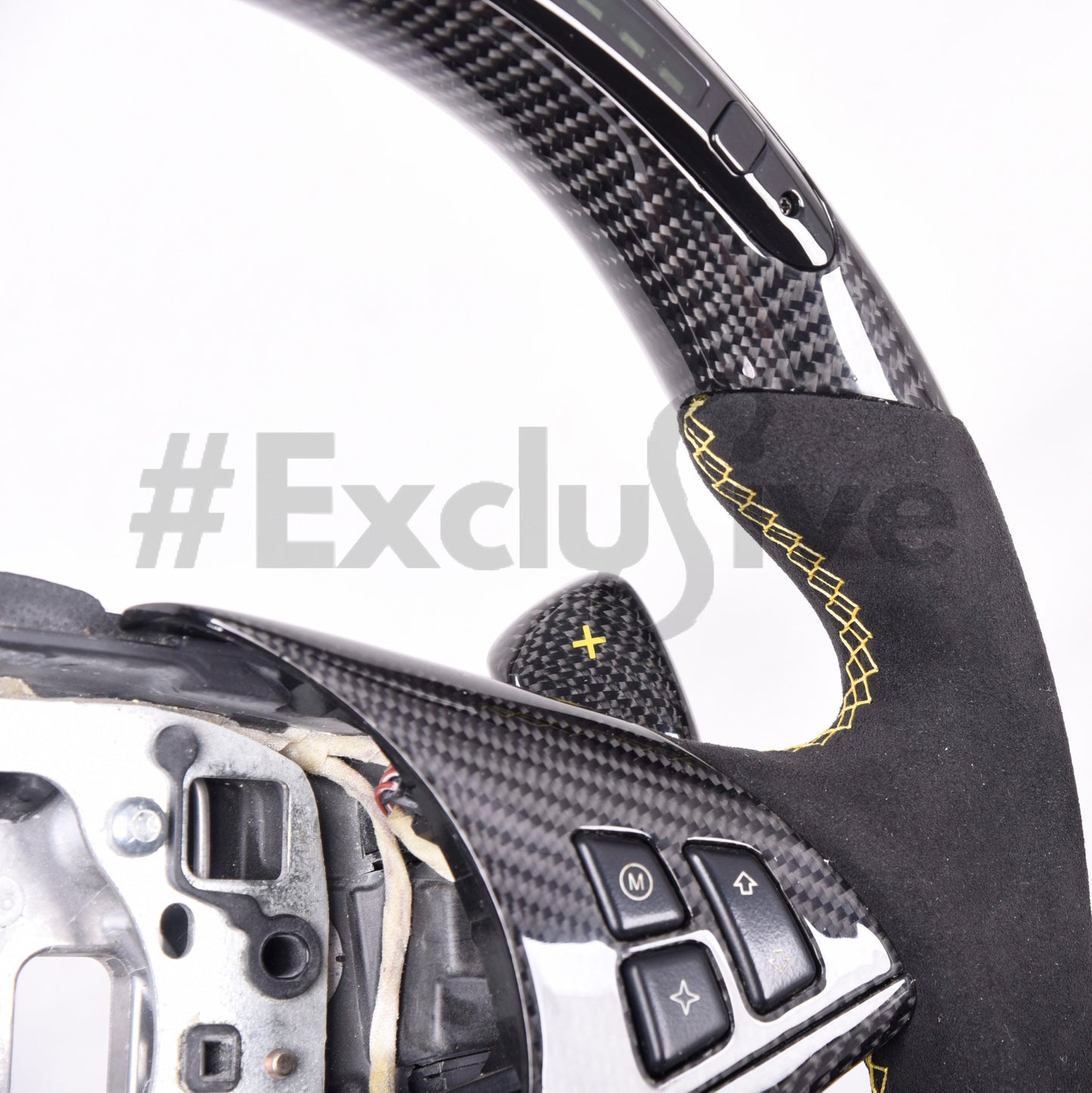 2006-2010 BMW 5 M5 6 M6 Series | E60 E63 E64 Custom Steering Wheel by Exclusive Steering