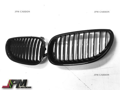 [JPMCarbon] Front Kidney Grille Fits For 2004-2010 BMW E60 E61 5-Series Only