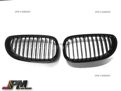 [JPMCarbon] Front Kidney Grille Fits For 2004-2010 BMW E60 E61 5-Series Only