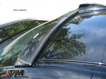 [JPMCarbon] AC Style Carbon Fiber Roof Spoiler Fits For 2004-2009 BMW E60 5-Series Sedan Only