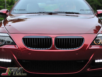 [JPMCarbon] Front Kidney Grille Fits For 2004-2010 BMW E63 E64 6-Series Only