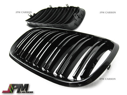 [JPMCarbon] M Style Front Kidney Grille Fits For 2006-2013 BM E70 X5 & 2008-2013 BMW E71 X6 Only