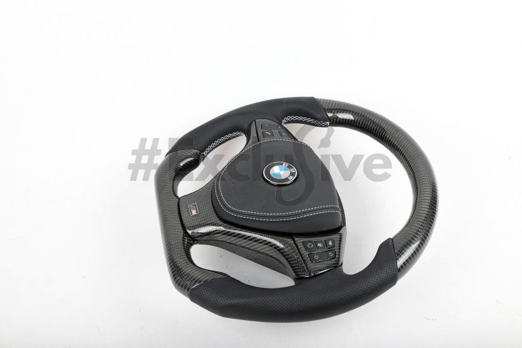 2007-2013 BMW X5M X6M | E70 E71 Custom Steering Wheel by Exclusive Steering