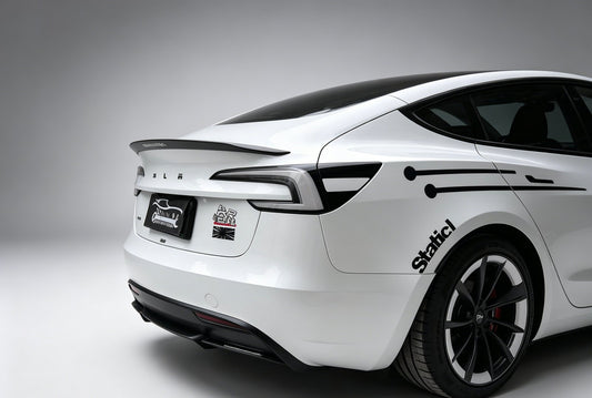 Tesla Model 3 (New Body) clear white-housing tail lights by JIEAN Lights – photo 1