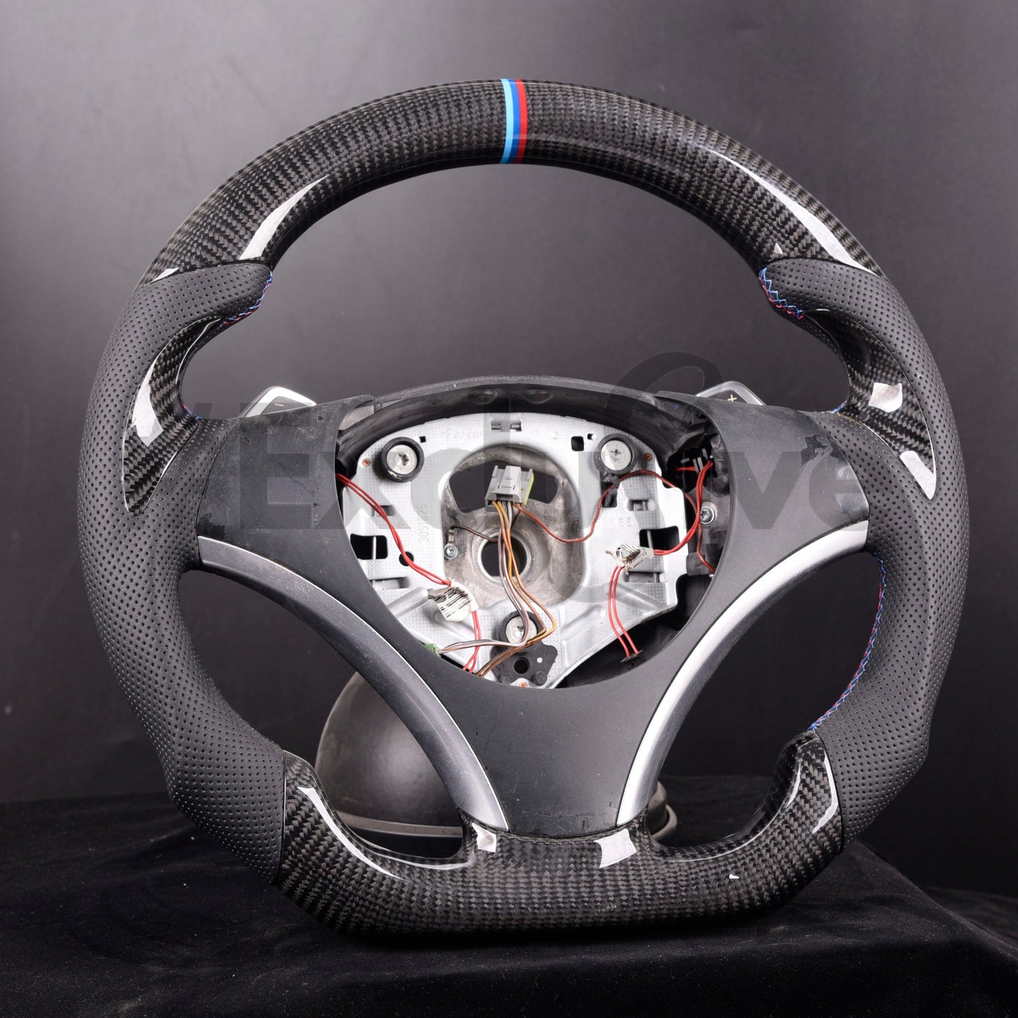 2005-2013 BMW 1/3/X1/X3/M3 Series M Sport| 3 Series/M3  E90 E91 E92 E93/ 1 Series E82/E88/ X1 E84/ X3 E83  Custom Steering Wheel by Exclusive Steering