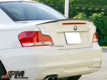[JPMCarbon] P Style Carbon Fiber Trunk Spoiler Fits For 2008-2013 BMW E82 1-Series Coupe Only
