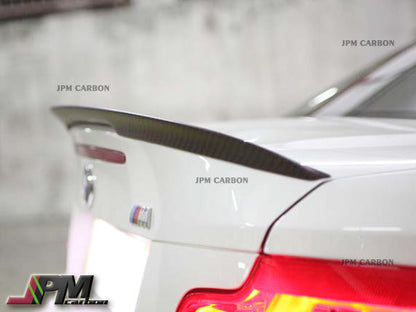 [JPMCarbon] P Style Carbon Fiber Trunk Spoiler Fits For 2008-2013 BMW E82 1-Series Coupe Only