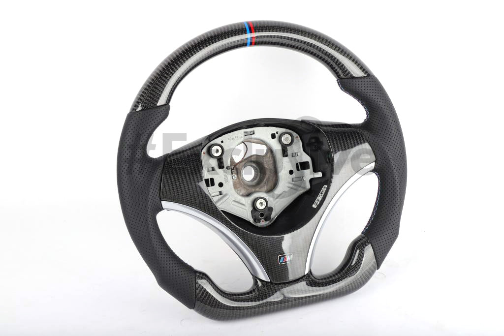 2005-2013 BMW 1/3/X1/X3/M3 Series M Sport| 3 Series/M3  E90 E91 E92 E93/ 1 Series E82/E88/ X1 E84/ X3 E83  Custom Steering Wheel by Exclusive Steering