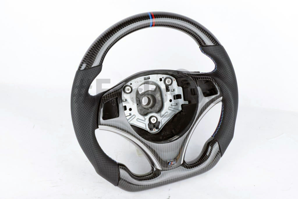 2005-2013 BMW 1/3/X1/X3/M3 Series M Sport| 3 Series/M3  E90 E91 E92 E93/ 1 Series E82/E88/ X1 E84/ X3 E83  Custom Steering Wheel by Exclusive Steering