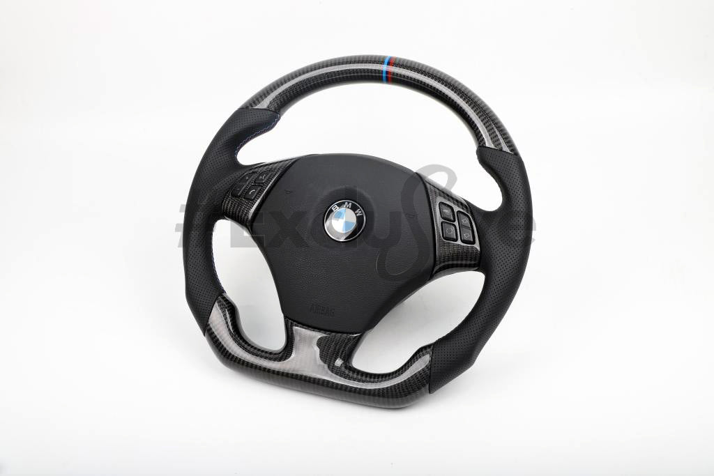 2005-2013 BMW 1/3/X1/X3/M3 Series M Sport| 3 Series/M3  E90 E91 E92 E93/ 1 Series E82/E88/ X1 E84/ X3 E83  Custom Steering Wheel by Exclusive Steering