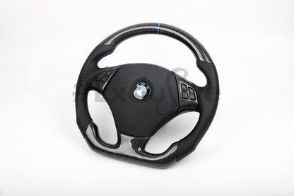 2005-2013 BMW 1/3/X1/X3/M3 Series M Sport| 3 Series/M3  E90 E91 E92 E93/ 1 Series E82/E88/ X1 E84/ X3 E83  Custom Steering Wheel by Exclusive Steering