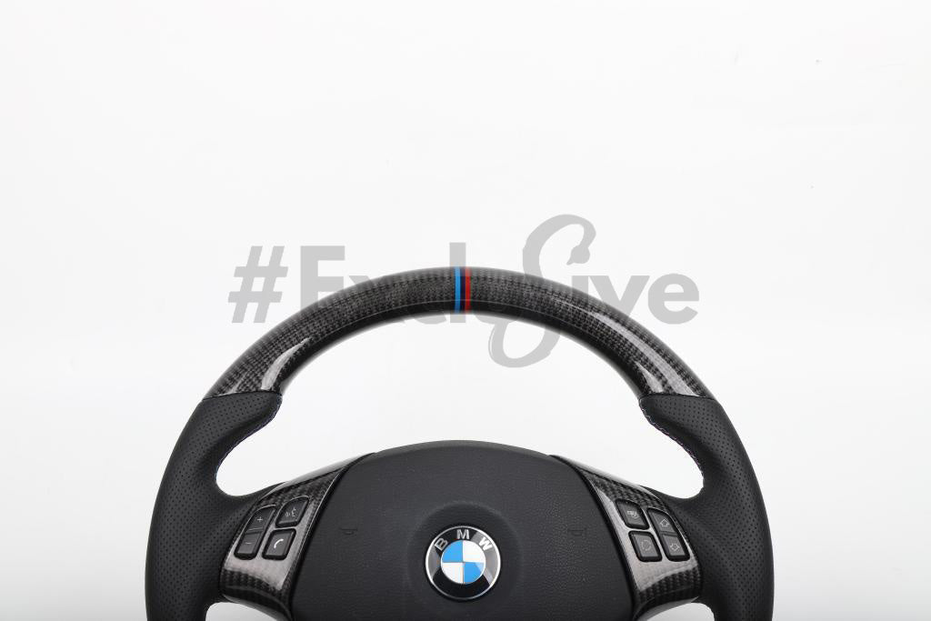 2005-2013 BMW 1/3/X1/X3/M3 Series M Sport| 3 Series/M3  E90 E91 E92 E93/ 1 Series E82/E88/ X1 E84/ X3 E83  Custom Steering Wheel by Exclusive Steering