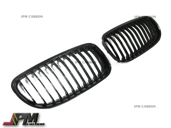 [JPMCarbon] Front Kidney Grille Fits For 2009-2011 BMW E90 E91 LCI 3-Series Sedan/Wagon Only