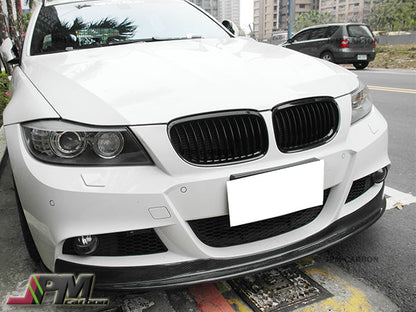 [JPMCarbon] Front Kidney Grille Fits For 2009-2011 BMW E90 E91 LCI 3-Series Sedan/Wagon Only