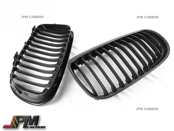 [JPMCarbon] Front Kidney Grille Fits For 2009-2011 BMW E90 E91 LCI 3-Series Sedan/Wagon Only