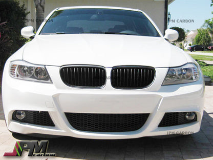 [JPMCarbon] Front Kidney Grille Fits For 2009-2011 BMW E90 E91 LCI 3-Series Sedan/Wagon Only