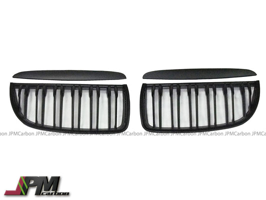 [JPMCarbon] M Style Front Kidney Grille Fits For 2005-2008 BMW E90 E91 Pre-facelift 3-Series Sedan/Wagon Only