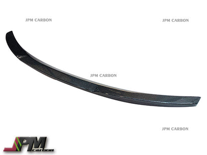 M4 Style Carbon Fiber Trunk Spoiler Fits For 2005-2011 BMW E90 3-Series Sedan Only