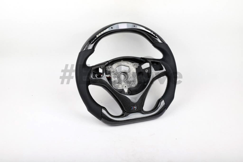 2005-2013 BMW 1/3/X1/X3/M3 Series M Sport| 3 Series/M3  E90 E91 E92 E93/ 1 Series E82/E88/ X1 E84/ X3 E83  Custom Steering Wheel by Exclusive Steering