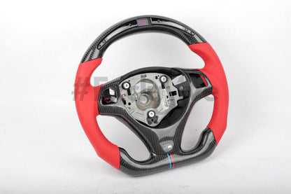 2005-2013 BMW 1/3/X1/X3/M3 Series M Sport| 3 Series/M3  E90 E91 E92 E93/ 1 Series E82/E88/ X1 E84/ X3 E83  Custom Steering Wheel by Exclusive Steering