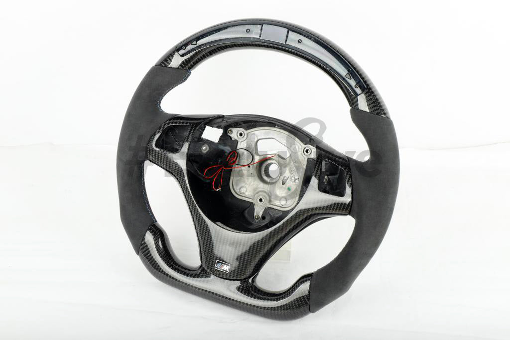 2005-2013 BMW 1/3/X1/X3/M3 Series M Sport| 3 Series/M3  E90 E91 E92 E93/ 1 Series E82/E88/ X1 E84/ X3 E83  Custom Steering Wheel by Exclusive Steering