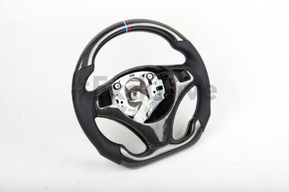 2005-2013 BMW 1/3/X1/X3/M3 Series M Sport| 3 Series/M3  E90 E91 E92 E93/ 1 Series E82/E88/ X1 E84/ X3 E83  Custom Steering Wheel by Exclusive Steering
