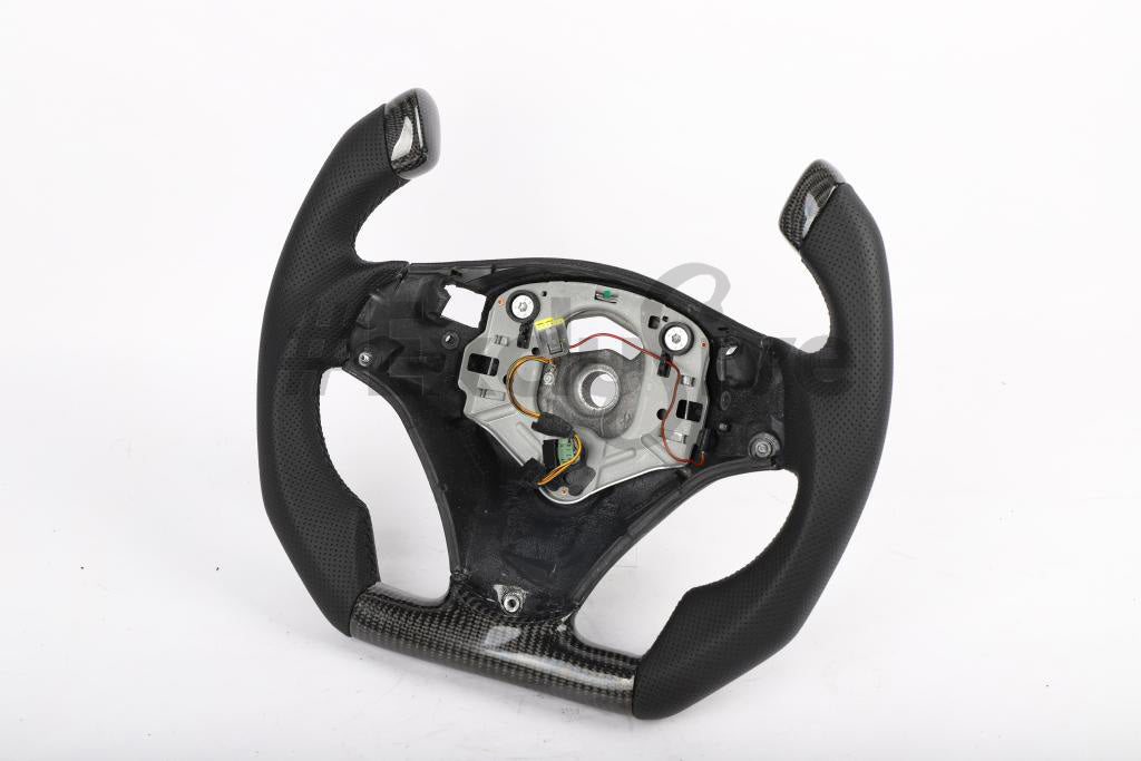 2005-2013 BMW 1/3/X1/X3/M3 Series M Sport| 3 Series/M3  E90 E91 E92 E93/ 1 Series E82/E88/ X1 E84/ X3 E83  Custom Steering Wheel by Exclusive Steering