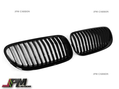 [JPMCarbon] Front Kidney Grille Fits For 2011-2013 BMW E92 E93 LCI 3-Series Only