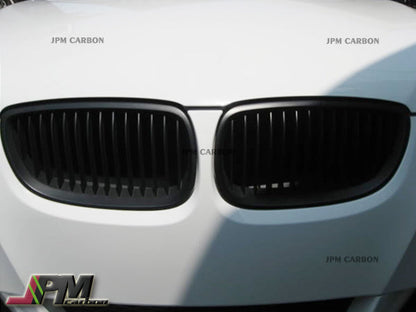[JPMCarbon] Front Kidney Grille Fits For 2011-2013 BMW E92 E93 LCI 3-Series Only