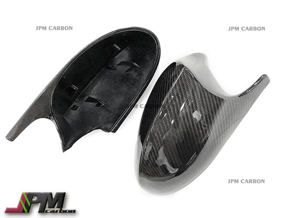 [JPMCarbon] M3 Style Carbon Fiber Replacement Mirror Covers Fits For 2008-2010 BMW E92 E93 Pre-facelift Only
