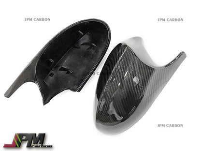 [JPMCarbon] M3 Style Carbon Fiber Replacement Mirror Covers Fits For 2008-2010 BMW E92 E93 Pre-facelift Only