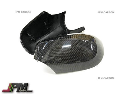 [JPMCarbon] M3 Style Carbon Fiber Replacement Mirror Covers Fits For 2011-2013 BMW E92 E93 LCI Only